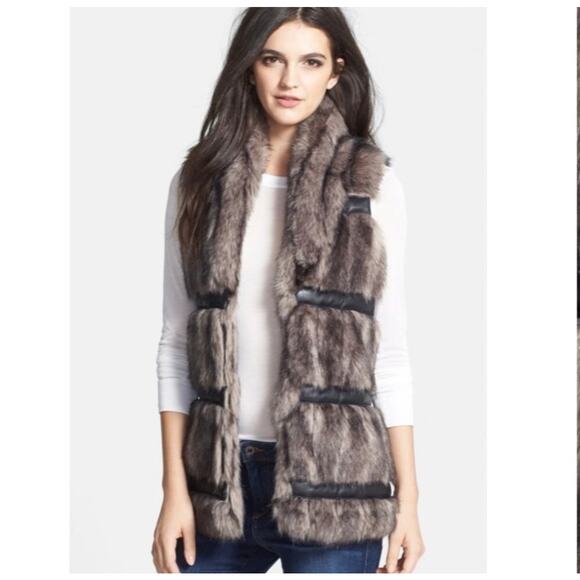 Buffalo by David Britton Faux Fur Vest - SP - Picture 1 of 7